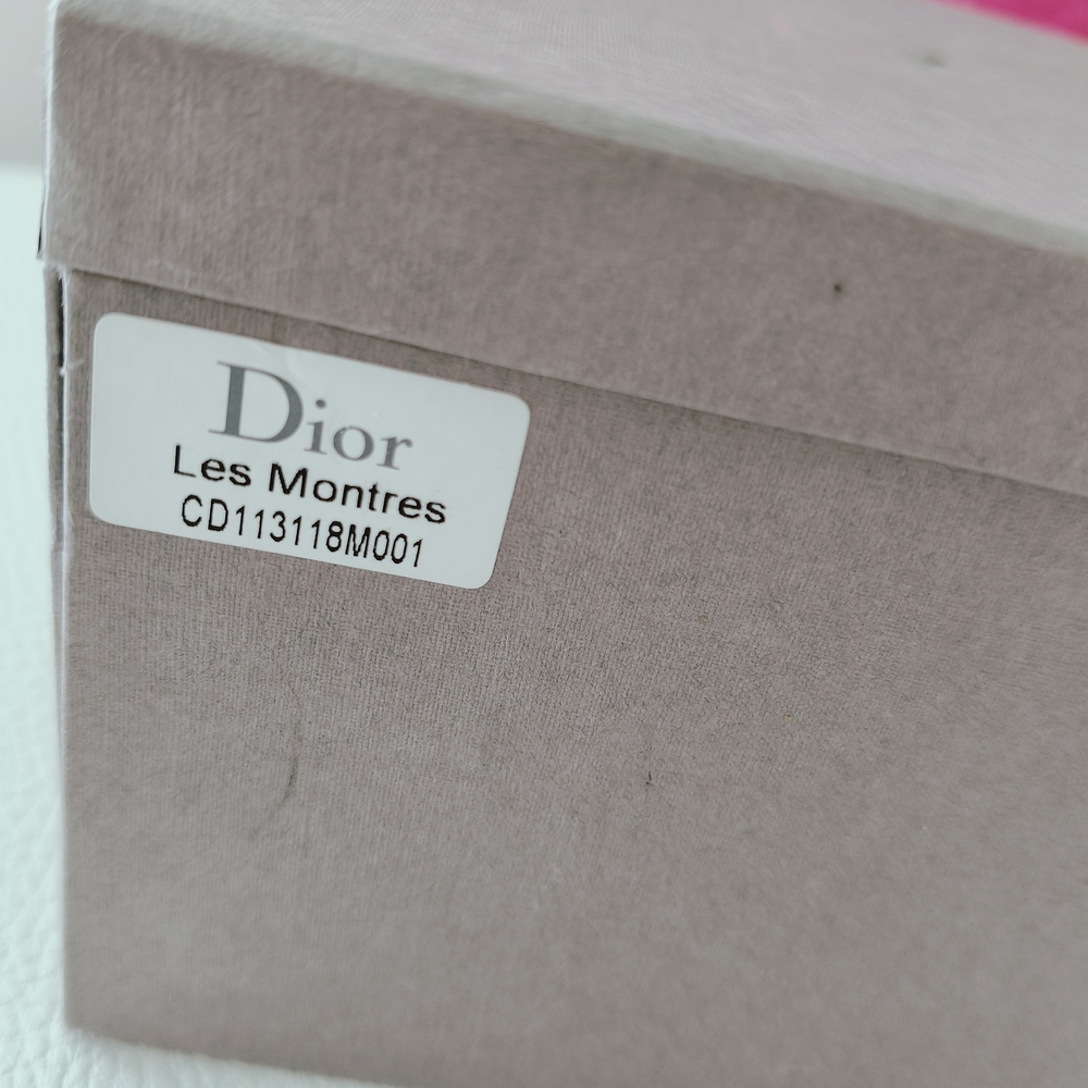 Authentic Dior Watch with 0.66ct Diamonds and box and documents - Picture 5 of 11